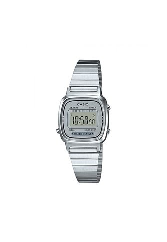 Reloj Para Unisex Casio La-670Wa-7 Plateado Casio