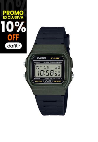 Reloj Casio Unisex F-91WM-3ADF Casio