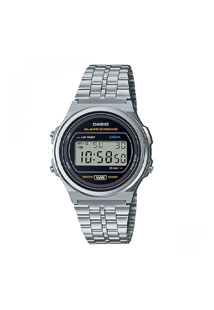 Reloj Para Unisex Casio A171We1Adf A171We1Adf Plateado