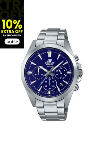 Reloj Casio Modelo EFV630D-2AVUDF Plateado Unisex Casio