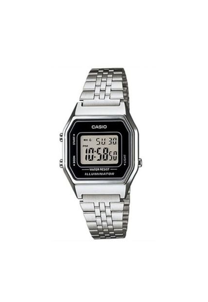 Reloj Para Mujer Casio La680Wa_1 Plateado