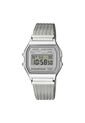 Reloj Casio Modelo A158WEM-7DF Plateado Unisex de Casio
