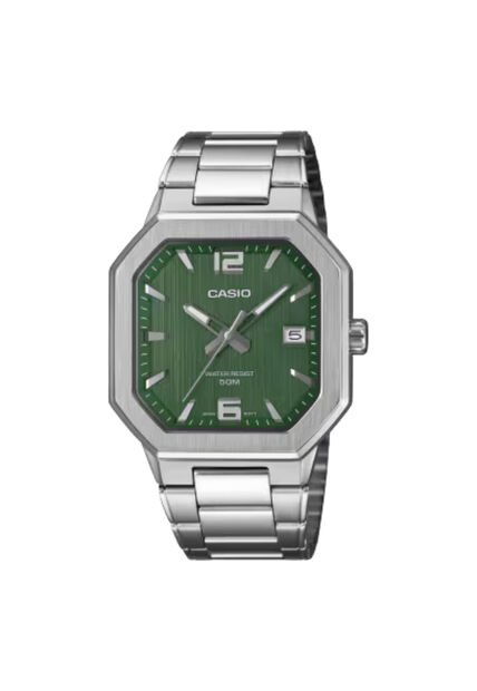 Reloj Casio Modelo MTP-B195D-3AVDF Plateado Hombre