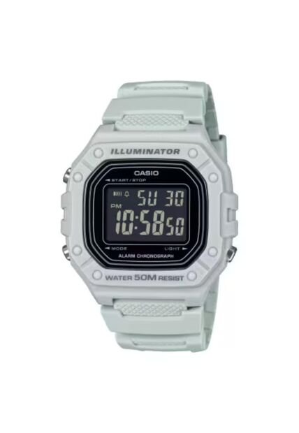 Reloj Casio Modelo W-218H-8BVDF Blanco Hombre