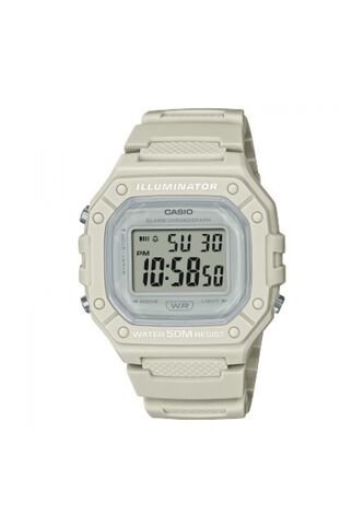 Reloj Para Unisex Casio Illuminator W218Hc-8Avdf Blanco Casio