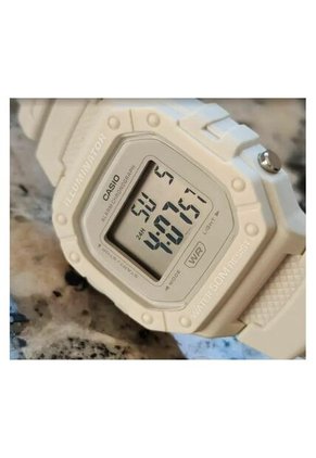 Reloj Para Unisex Casio Illuminator W218Hc-8Avdf Blanco