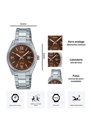 Reloj Casio LTP-1302DD-5A Diseño Elegante