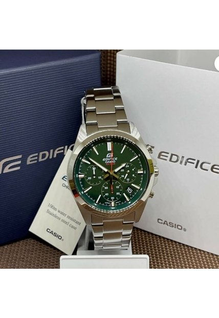 Reloj Casio Modelo EFV630D-3AVUDF Plateado Hombre