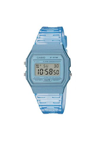 Reloj Para Unisex Casio F91Ws-2Df Azul Casio