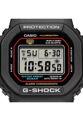 Reloj Casio Modelo DW-5600RL-1DR Negro Hombre