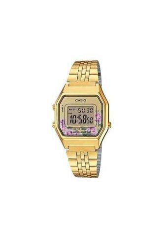 Reloj Para Mujer Casio La680Wga4C Dorado Casio
