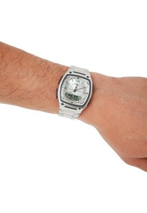 Reloj Plateado-Verde CASIO