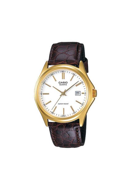 Reloj Para Hombre Casio Casio Mtp-1183Q-7Adf Marr\u00f3n