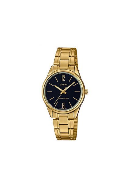 Reloj Para Mujer Casio Ltp_V005G_1B Dorado