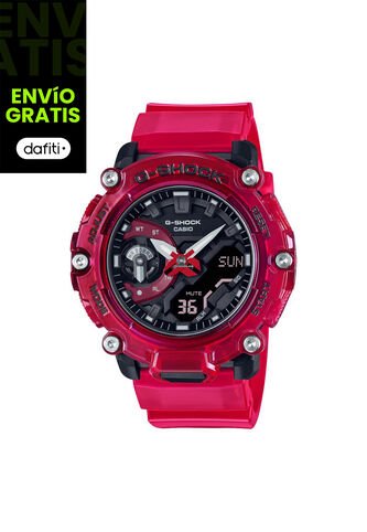 Reloj Casio Modelo GA-2200SKL-4ADR Rojo Hombre Casio