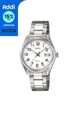 Reloj Para Mujer Casio Ltp_1302D_7Bv Plateado Casio