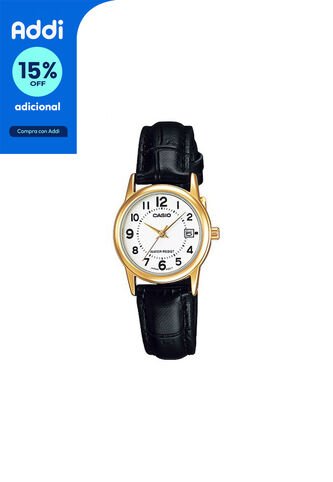 Reloj Para Hombre Casio Ltp_V002Gl_7B Negro Casio