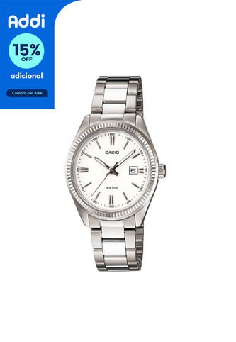 Reloj Para Mujer Casio Ltp_1302D_7A1V Plateado Casio