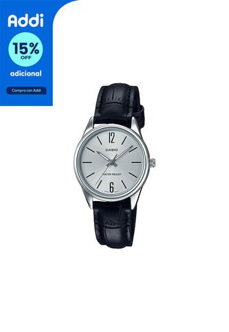 Reloj Para Mujer Casio Casio Ltp-V005L-7Budf Negro Casio