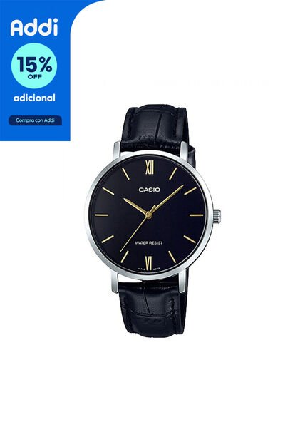 Reloj Para Unisex Casio Ltpvt01L-1Budf Negro