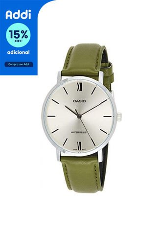 Reloj Para Mujer Casio Casio Mtp-Vt01L-3Budf Verde Casio