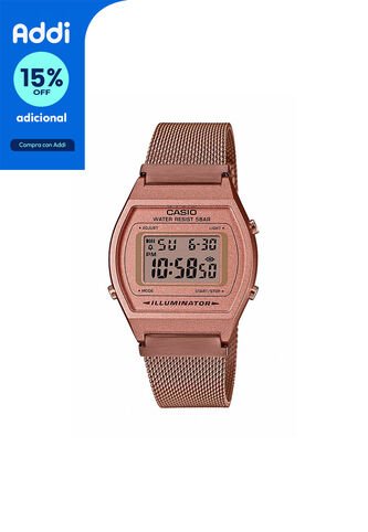 Reloj Para Mujer Casio Vintage B640Wmr5Adf Oro Rosa Casio