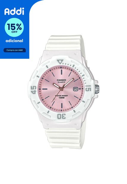 Reloj Para Mujer Casio Lrw200H-4E3Vdf Blanco