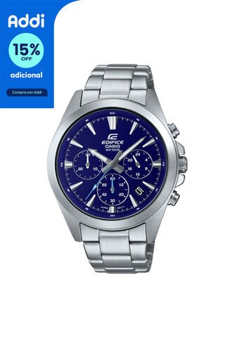 Reloj Casio Modelo EFV630D-2AVUDF Plateado Unisex Casio