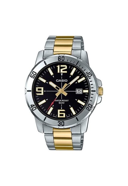 Reloj Casio MTP-VD01SG-1B Diseño Elegante