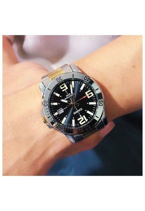 Reloj Casio MTP-VD01SG-1B Diseño Elegante