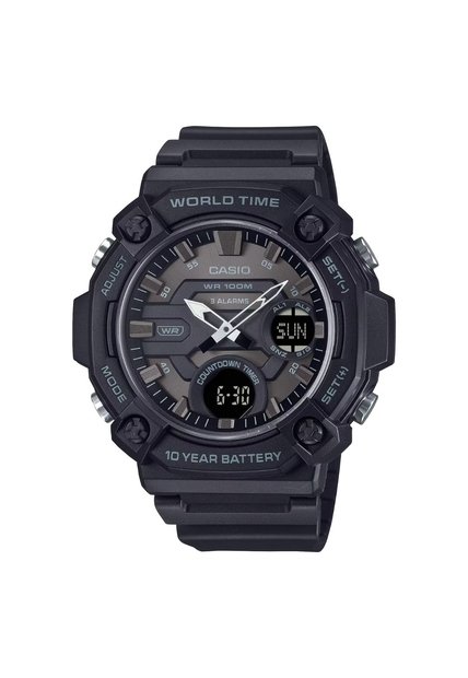 Reloj Casio Modelo AEQ-120W-1B Diseño Deportivo