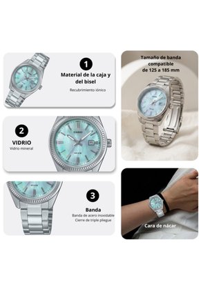 Reloj Casio Modelo LTP-1302DS-2AV Diseño Elegante