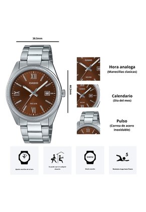 Reloj Casio MTP-1302DD-5A Diseño Elegante