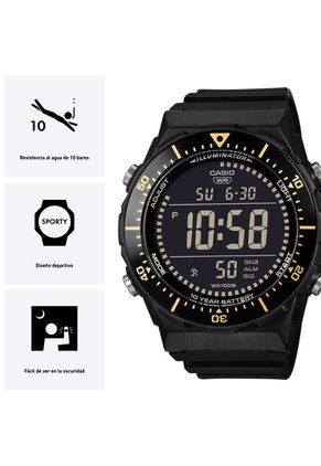 Reloj Casio Modelo AE-1700H-1B Diseño Deportivo
