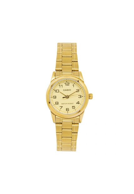 Reloj Para Mujer Casio Ltp_V001G_9B Dorado