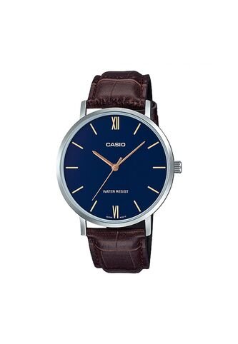 Reloj Para Hombre Casio Casio Mtp-Vt01L-2Budf Marrón Casio