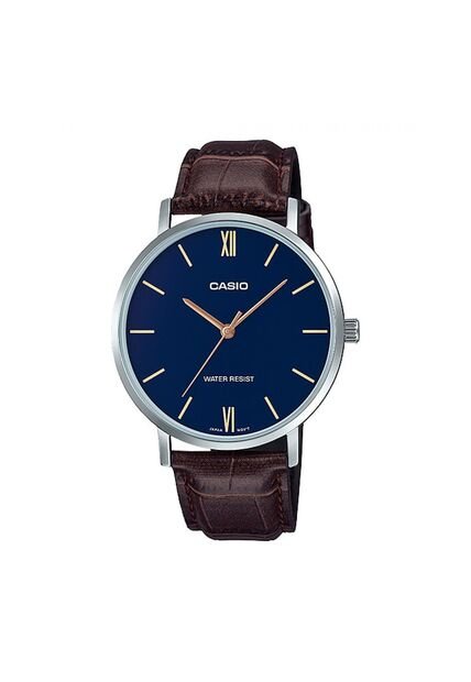 Reloj Para Hombre Casio Casio Mtp-Vt01L-2Budf Marrón