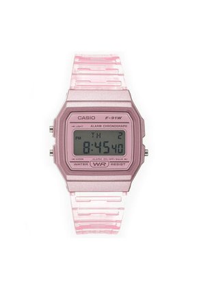 Reloj Para Mujer Casio - F91Ws-4Df Rosa