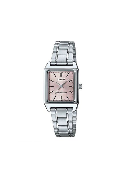 Reloj Para Mujer Casio Casio Ltp-V007D-4Eudf Plateado