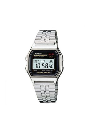Reloj Para Unisex Casio Vintage Casual A-159Wa-1 Plateado