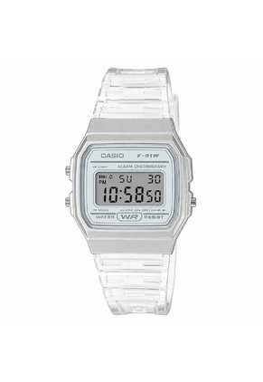 Reloj Casio Modelo F-91WS-7A2DF Blanco Mujer