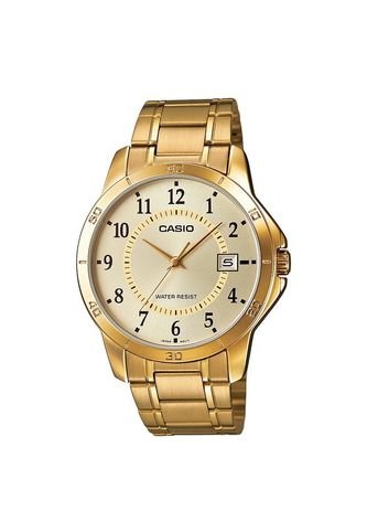 Reloj Casio MTP-V004G-9B Analogo 100% Original-dorado Casio