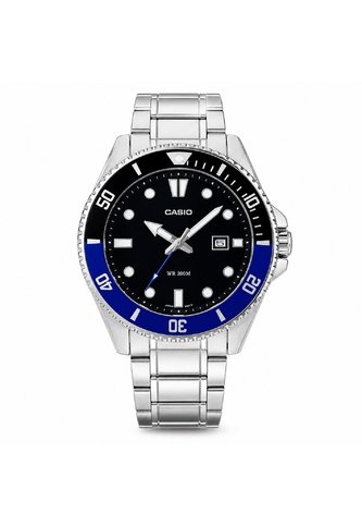 Reloj Casio Modelo Mdv-107d-1a2vdf Plateado Hombre Casio