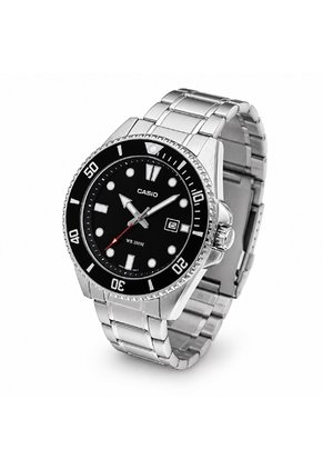 Reloj Casio Modelo Mdv-107d-1a1vdf Plateado Hombre