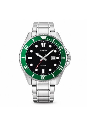 Reloj Casio Modelo Mdv-107d-3avdf Plateado Hombre Casio