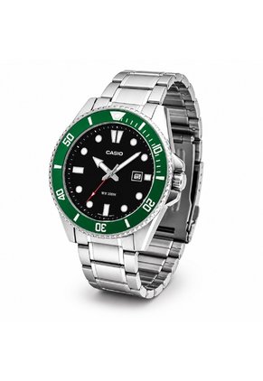 Reloj Casio Modelo Mdv-107d-3avdf Plateado Hombre