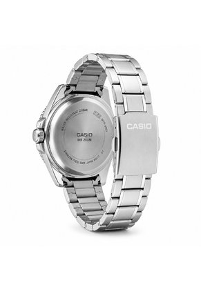 Reloj Casio Modelo Mdv-107d-3avdf Plateado Hombre