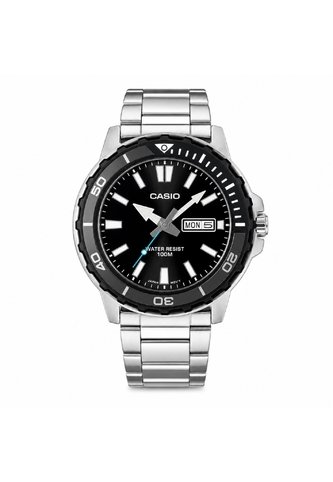 Reloj Casio Modelo Mtd-125d-1a3vdf Plateado Hombre Casio
