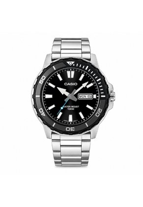 Reloj Casio Modelo Mtd-125d-1a3vdf Plateado Hombre