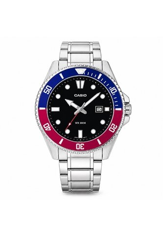 Reloj Casio Modelo Mdv-107d-1a3vdf Plateado Hombre Casio